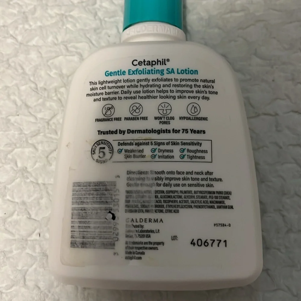 NWT Cetaphil Gentle Exfoliating Lotion - Picture 4 of 4
